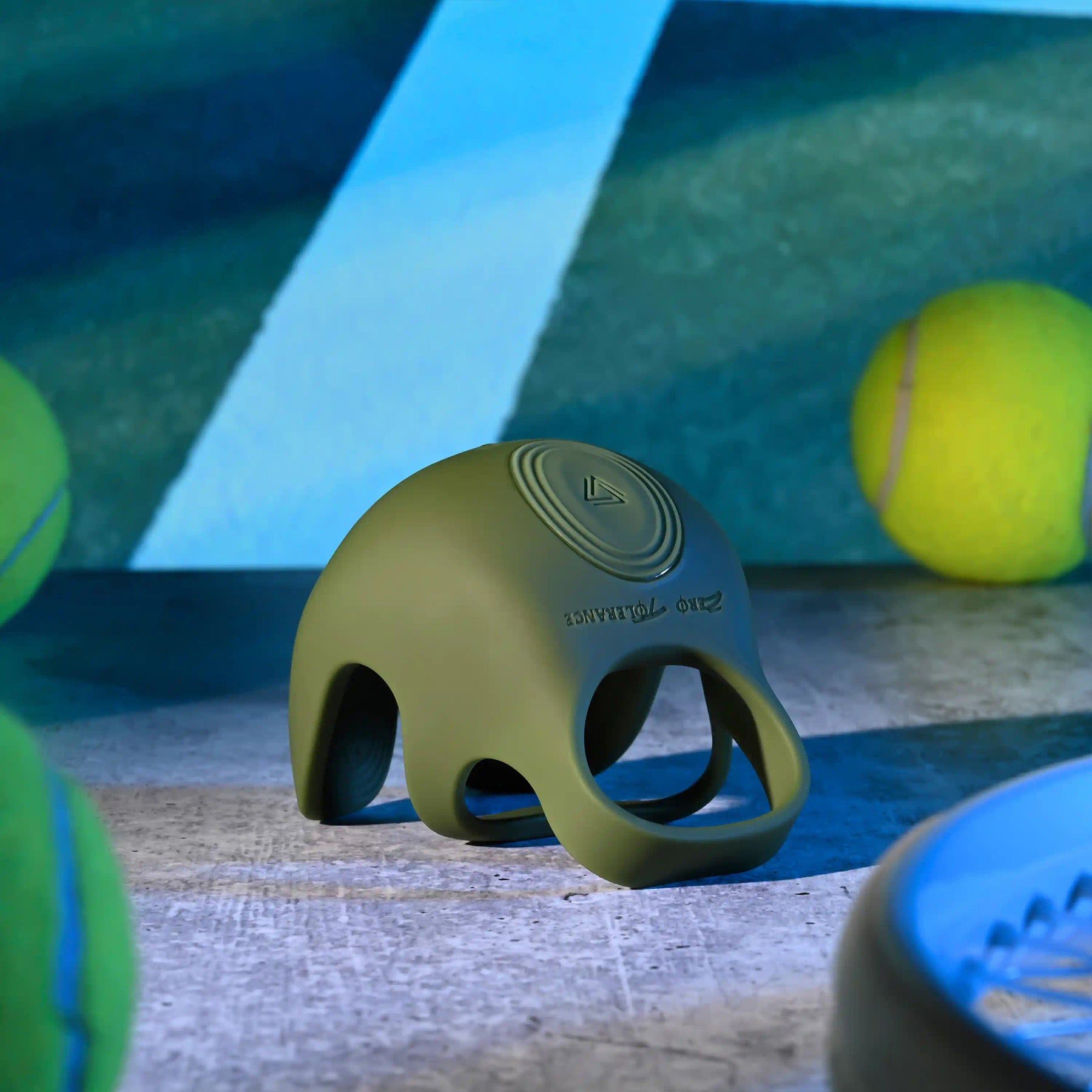 Zero Tolerance Nutty Buddy Rechargeable Silicone Dual Cock Ring With Vibrating Ball Cup