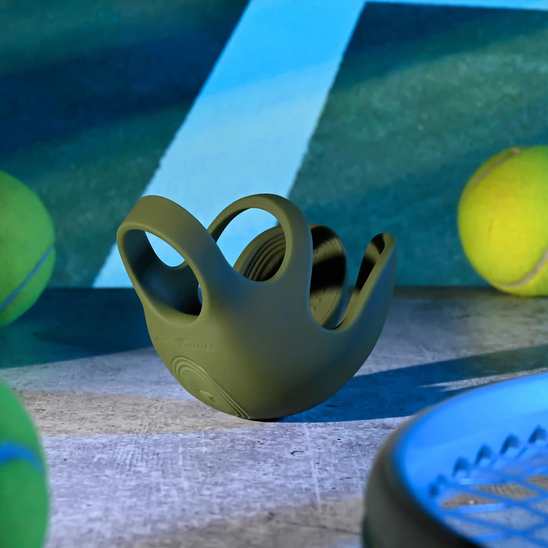 Zero Tolerance Nutty Buddy Rechargeable Silicone Dual Cock Ring With Vibrating Ball Cup