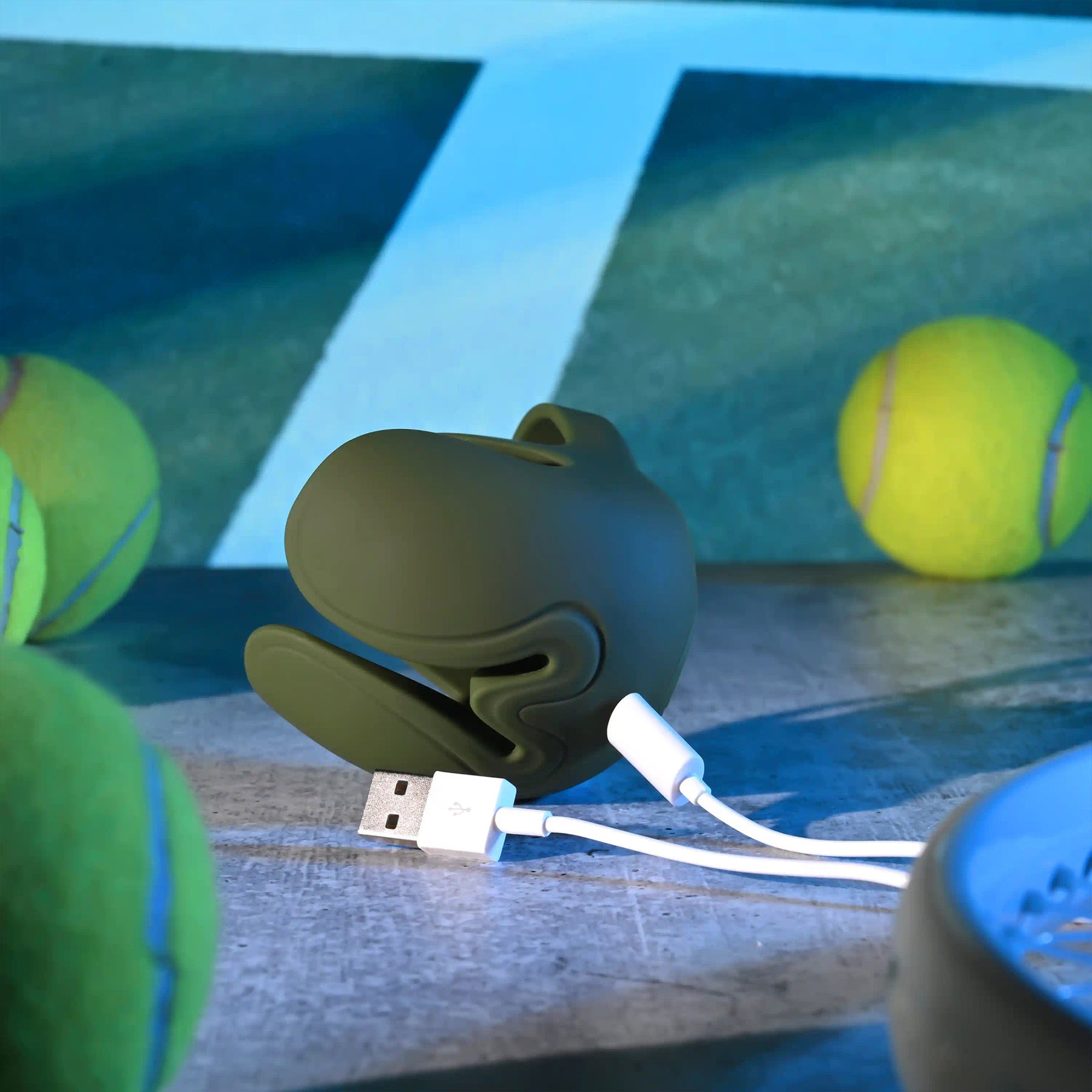 Zero Tolerance Nutty Buddy Rechargeable Silicone Dual Cock Ring With Vibrating Ball Cup