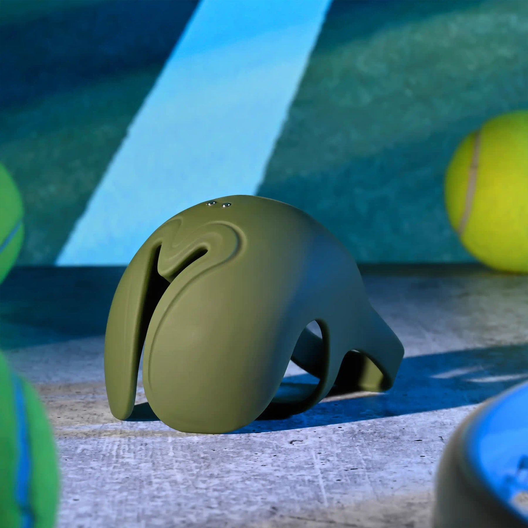 Zero Tolerance Nutty Buddy Rechargeable Silicone Dual Cock Ring With Vibrating Ball Cup