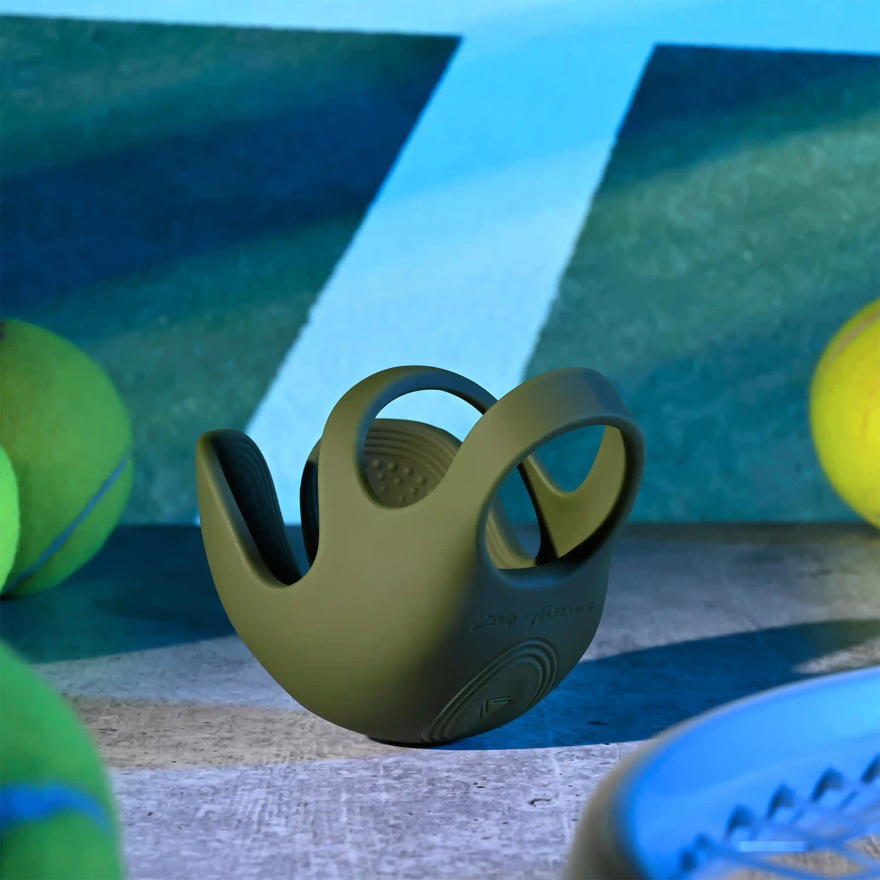 Zero Tolerance Nutty Buddy Rechargeable Silicone Dual Cock Ring With Vibrating Ball Cup