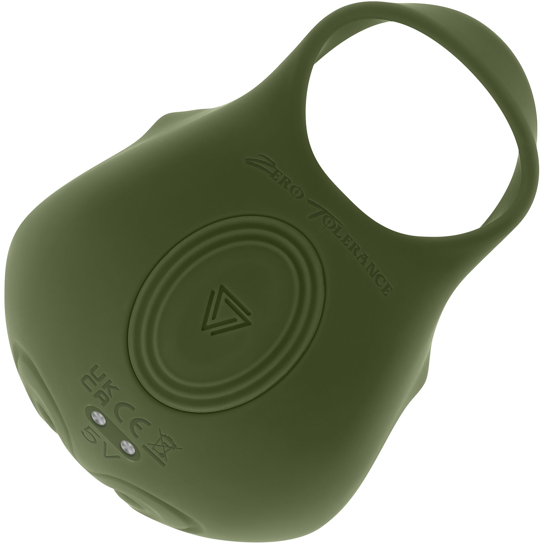 Zero Tolerance Nutty Buddy Rechargeable Silicone Dual Cock Ring With Vibrating Ball Cup