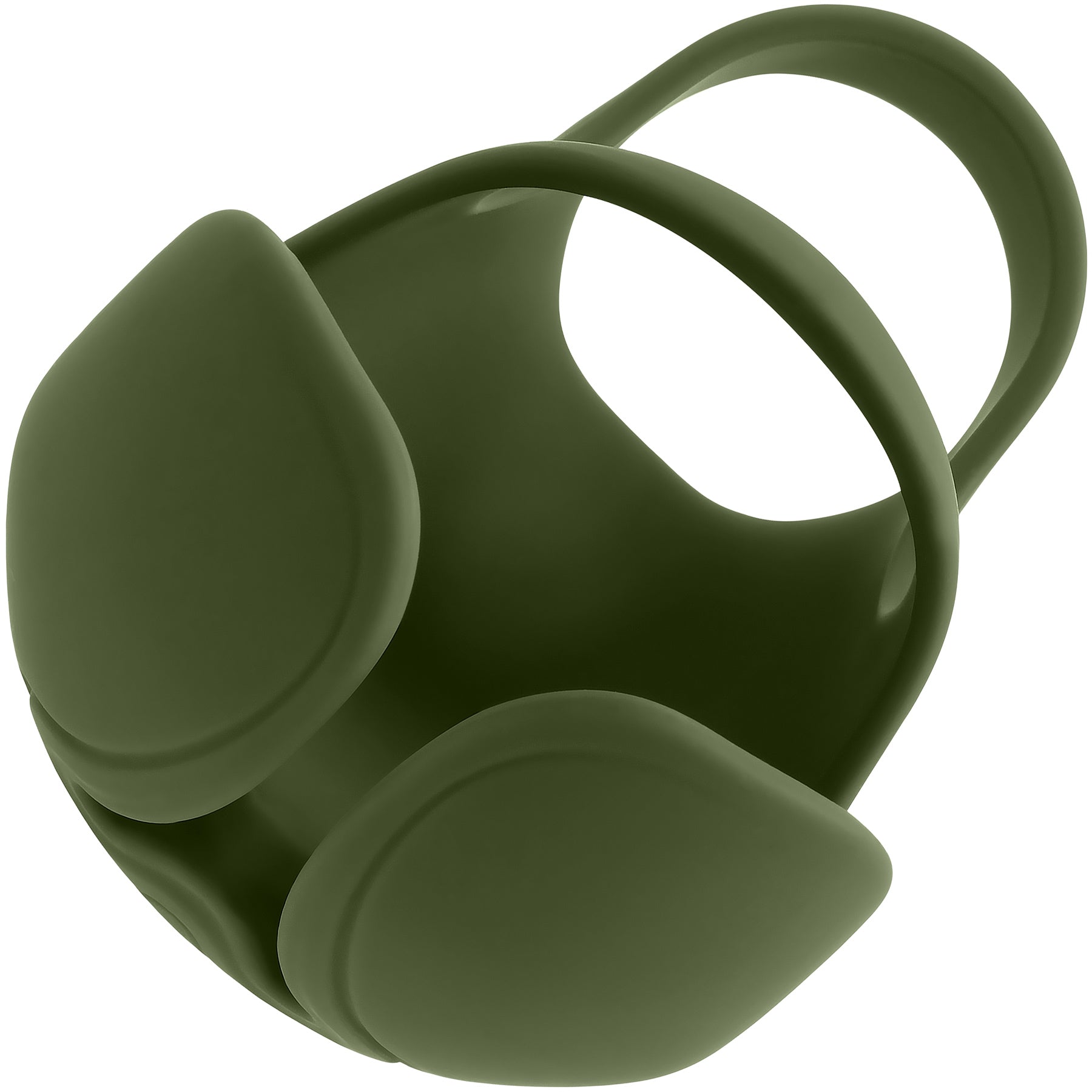 Zero Tolerance Nutty Buddy Rechargeable Silicone Dual Cock Ring With Vibrating Ball Cup