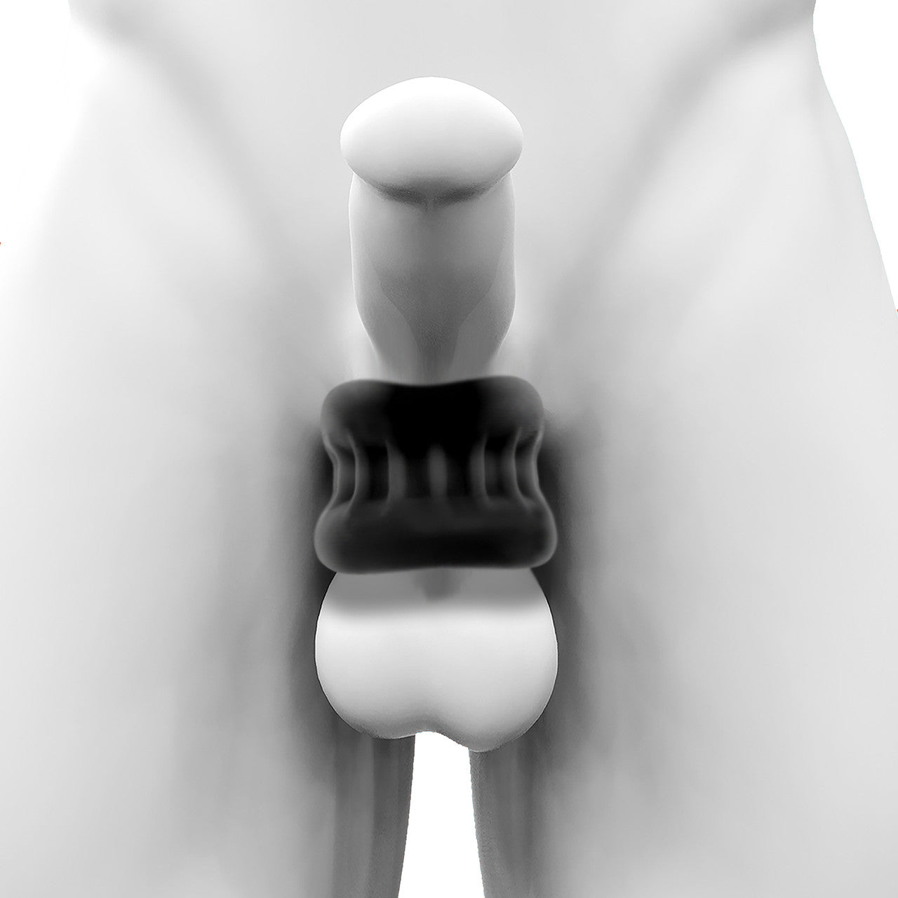 Oxballs Core Ribbed Grip Squeeze Ball Stretcher - Black Ice