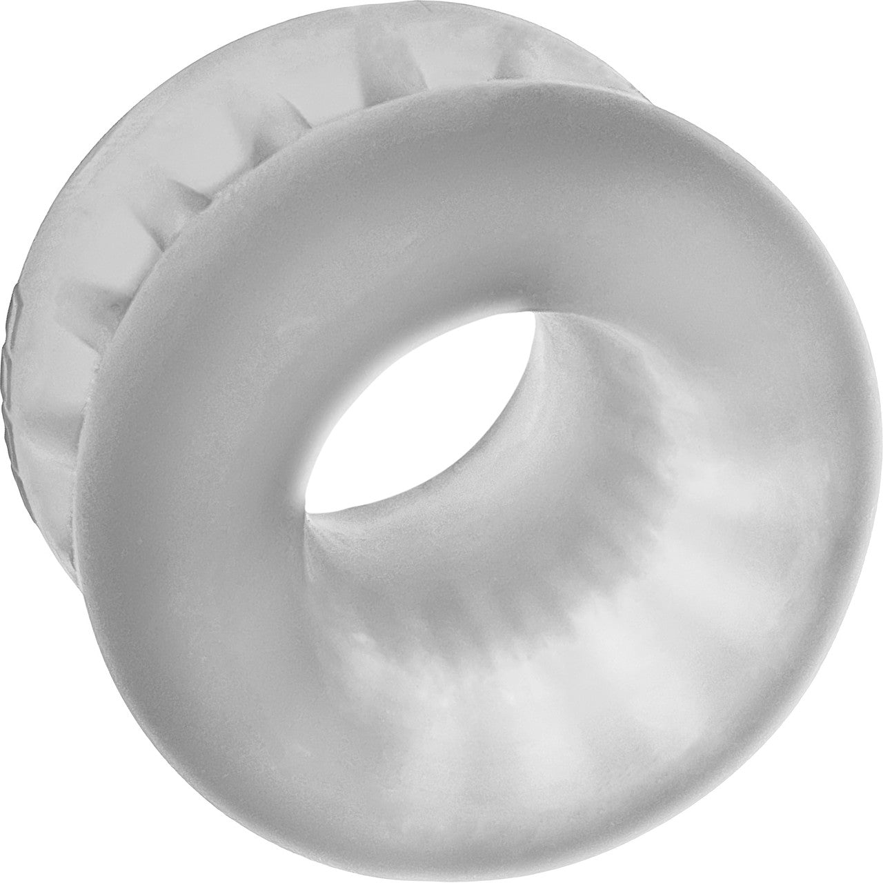 Oxballs Core Ribbed Grip Squeeze Ball Stretcher - Clear Ice