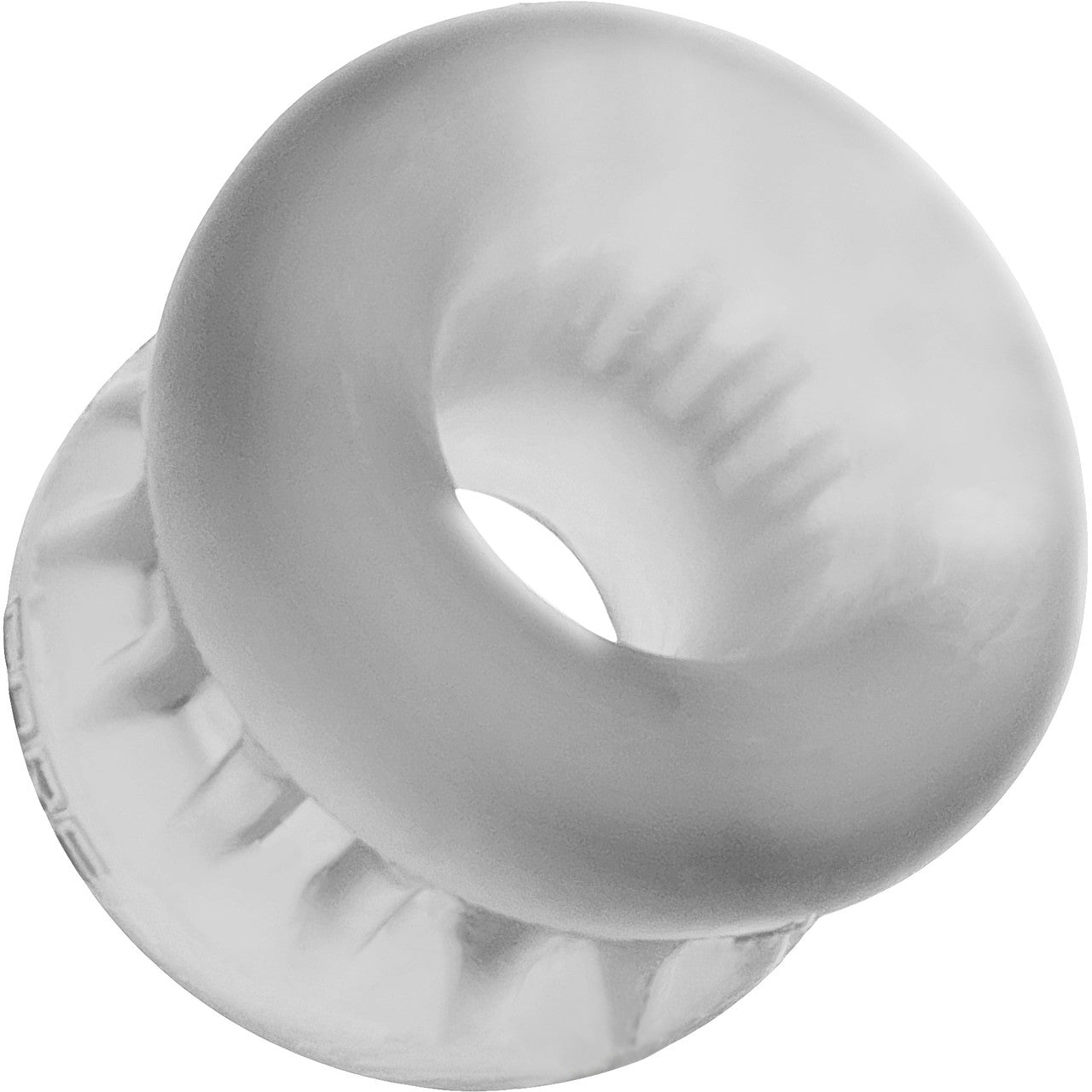 Oxballs Core Ribbed Grip Squeeze Ball Stretcher - Clear Ice