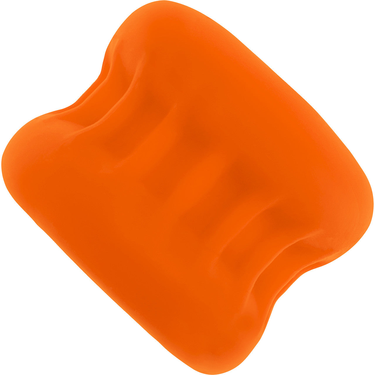 Oxballs Core Ribbed Grip Squeeze Ball Stretcher - Orange Ice