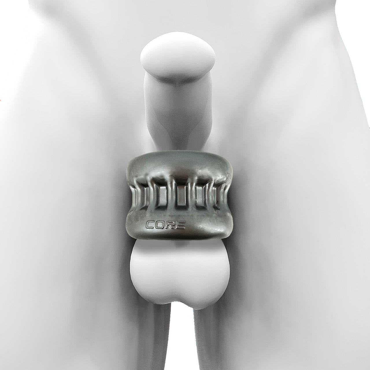 Oxballs Core Ribbed Grip Squeeze Ball Stretcher - Steel