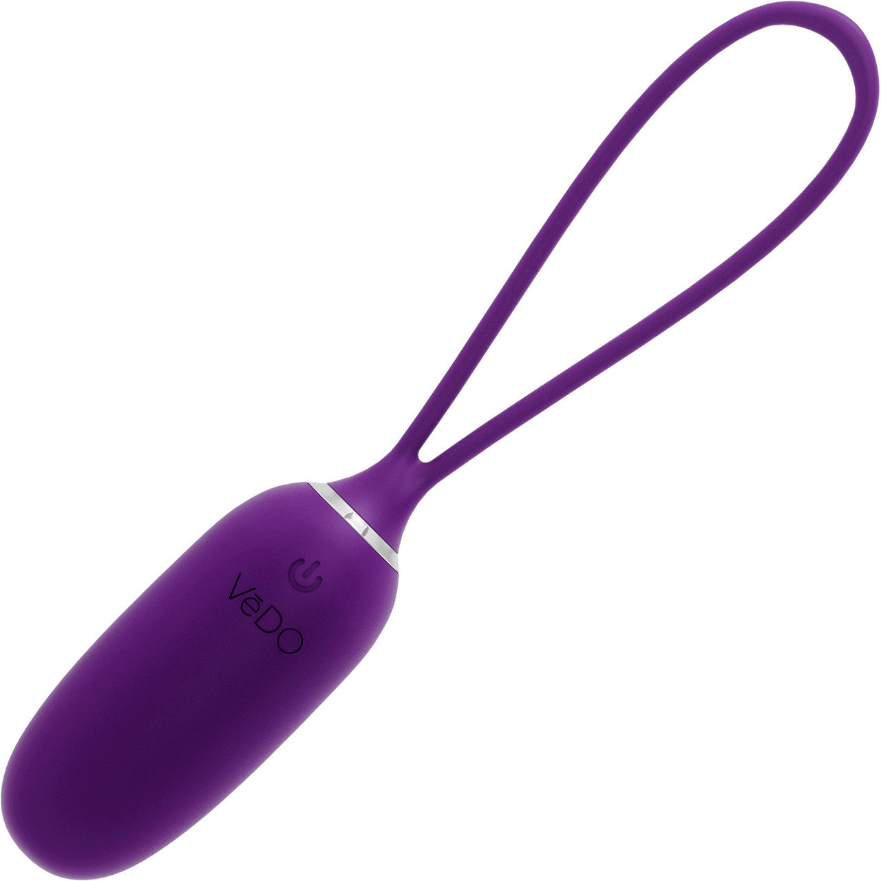 KIWI Rechargeable Remote Controlled Silicone Vibrating Bullet By VeDO - Deep Purple