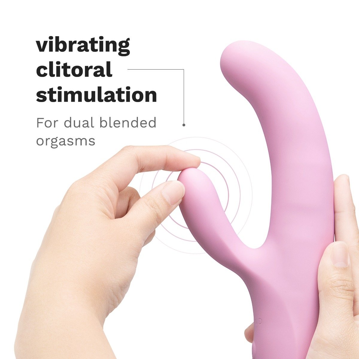 Le Wand Hither Rechargeable Rocking Silicone Rabbit Vibrator