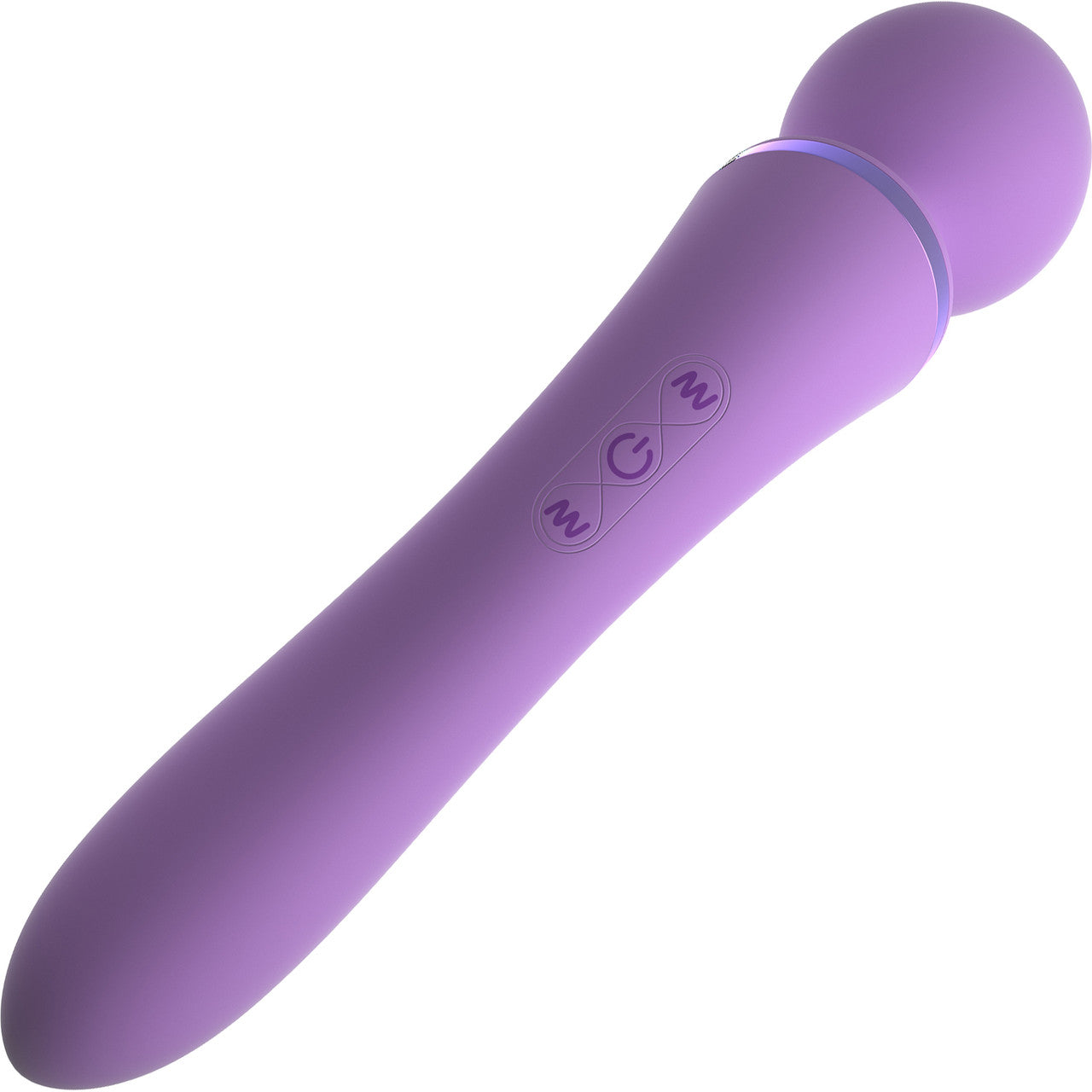 Fantasy For Her Silicone Rechargeable Duo Wand Massage-Her - Dual Function Wand With G-Spot Vibrator