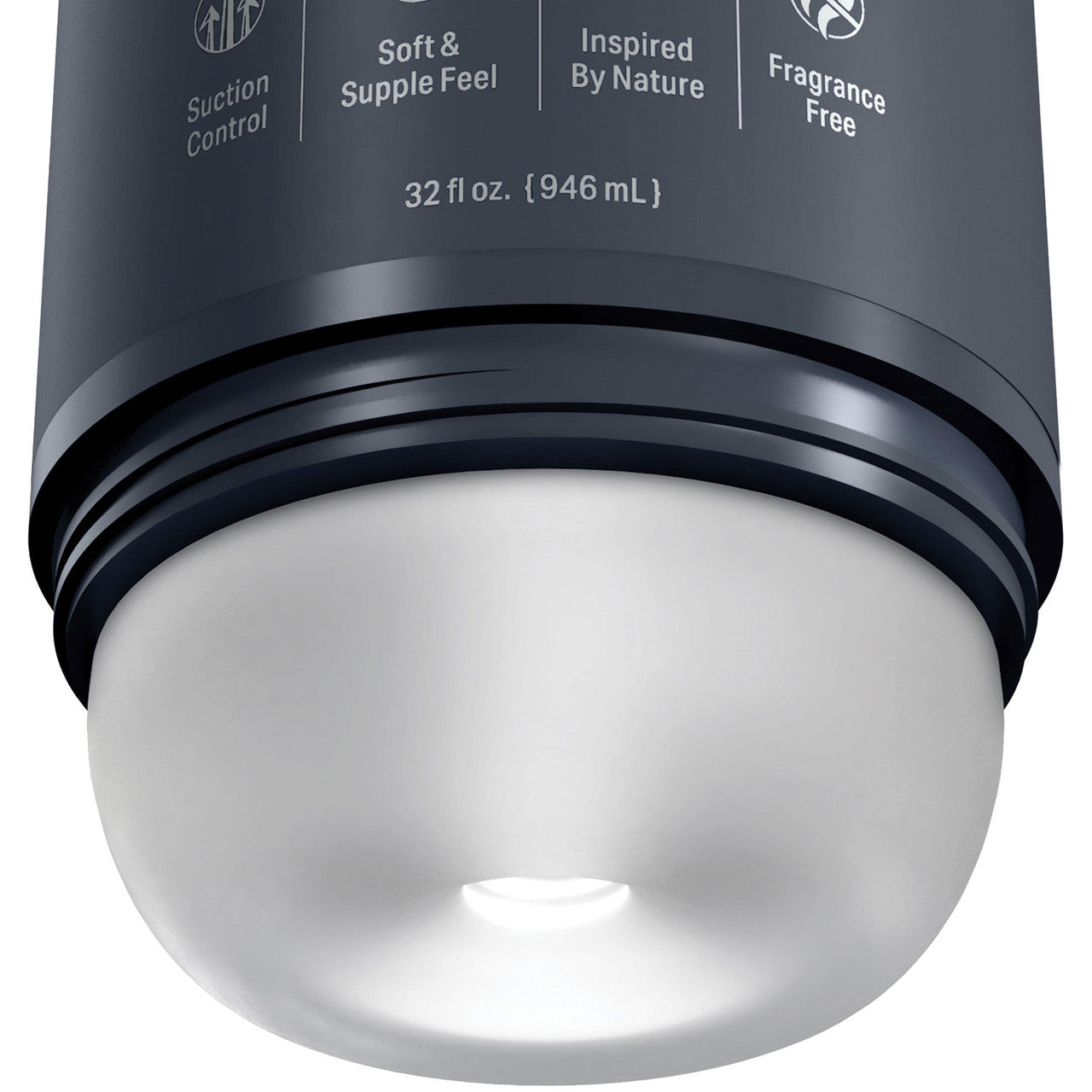 PDX Plus Shower Therapy Deep Cream Discreet Penis Stroker By Pipedream - Frosted