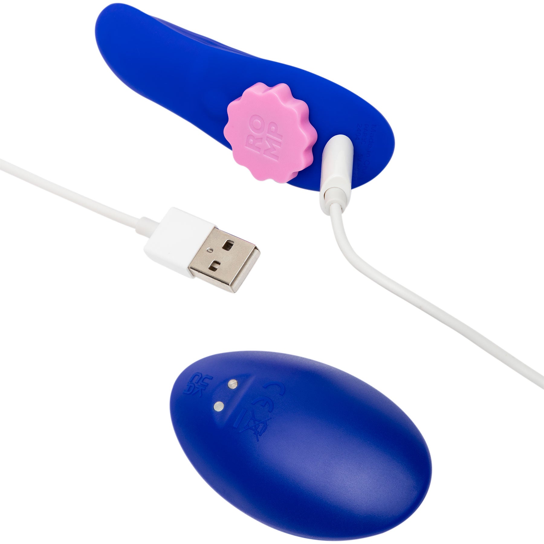 ROMP Party Rechargeable Silicone Panty Vibrator With Remote