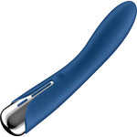 Satisfyer Spinning Vibe 1 Rechargeable Waterproof Silicone G-Spot Vibrator - Blue