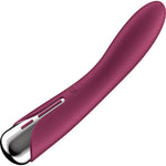 Satisfyer Spinning Vibe 1 Rechargeable Waterproof Silicone G-Spot Vibrator - Red