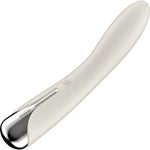Satisfyer Spinning Vibe 1 Rechargeable Waterproof Silicone G-Spot Vibrator - Beige