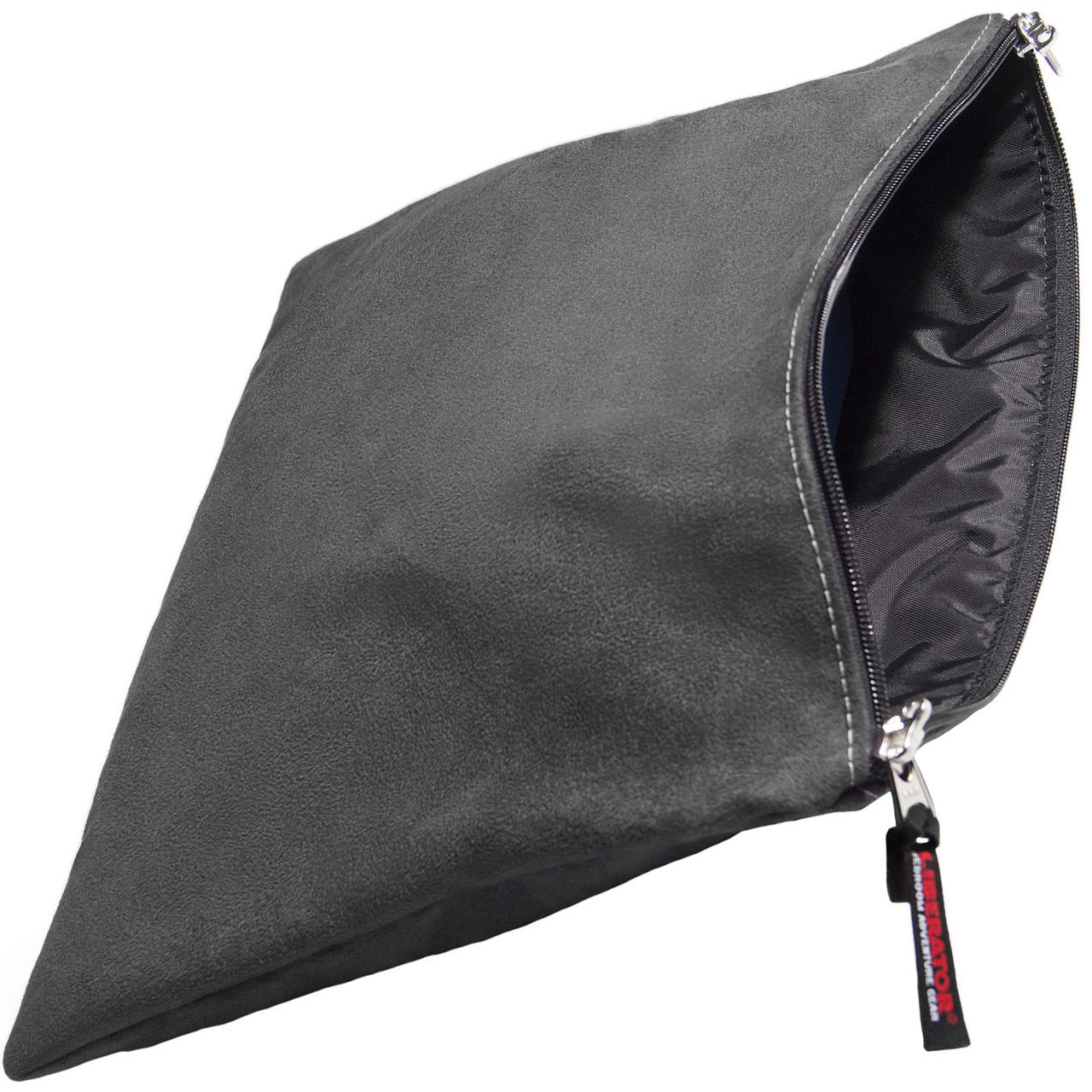Liberator Zappa Sex Toy Storage Bag - Charcoal Liberator Zappa Sex Toy Storage Bag - Charcoal