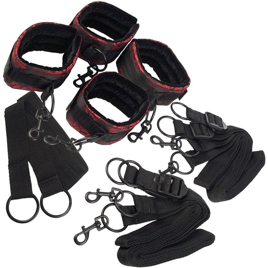 A Roll In The Hay Reviews Scandal Bed Restraints by Cal Exotic