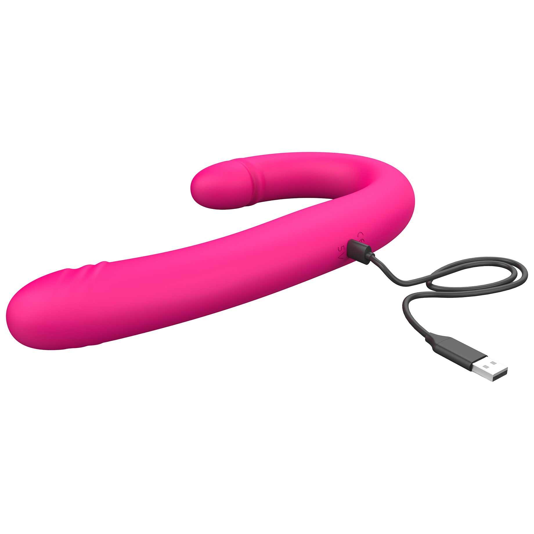 Dorcel Orgasmic Double Do Silicone Vibrating Double Shimmy Dildo