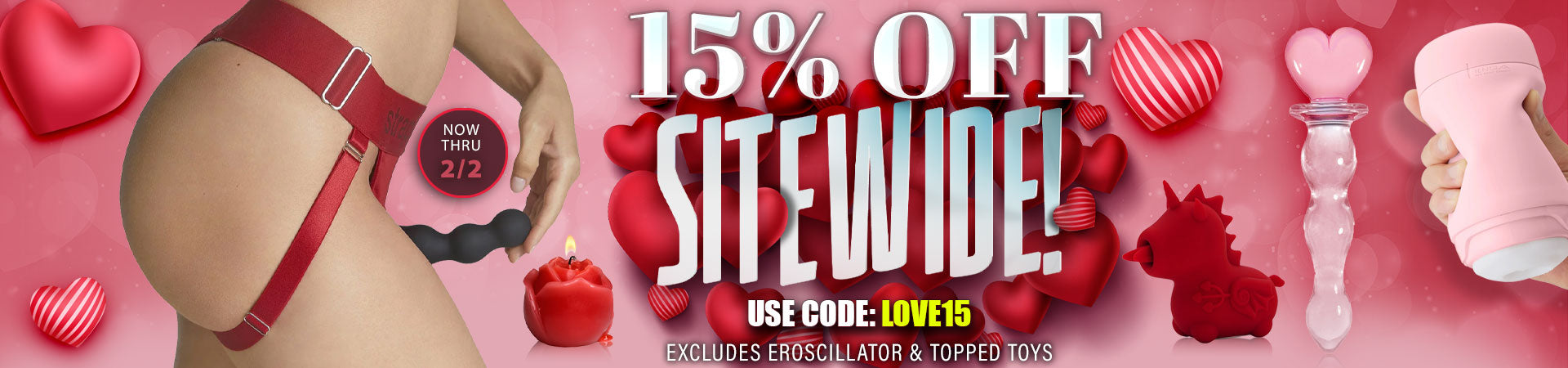 15% OFF SITEWIDE! USE CODE: LOVE15 - ENDS 2/2