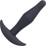 Little Flirt Silicone Butt Plug By Tantus - Onyx