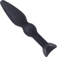 Perfect Plug Velvety Soft Silicone Butt Plug By Tantus - Onyx