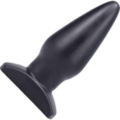 Ringo Silicone Butt Plug By Tantus - Onyx