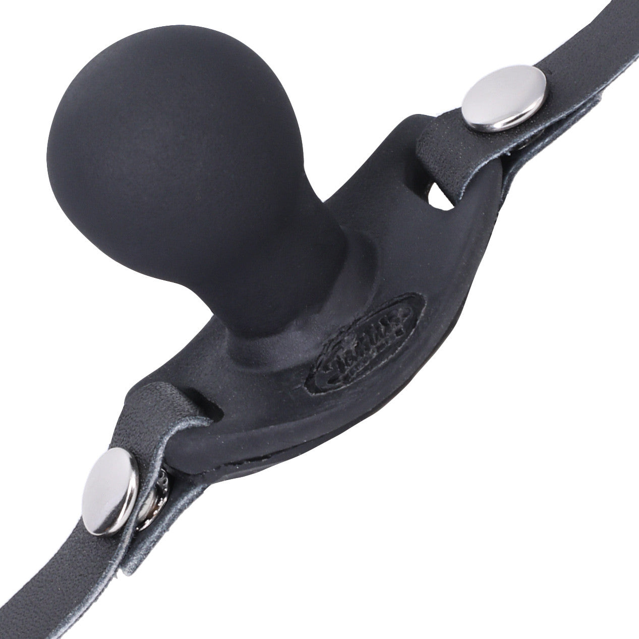 Silicone Beginner Ball Gag By Tantus - Onyx