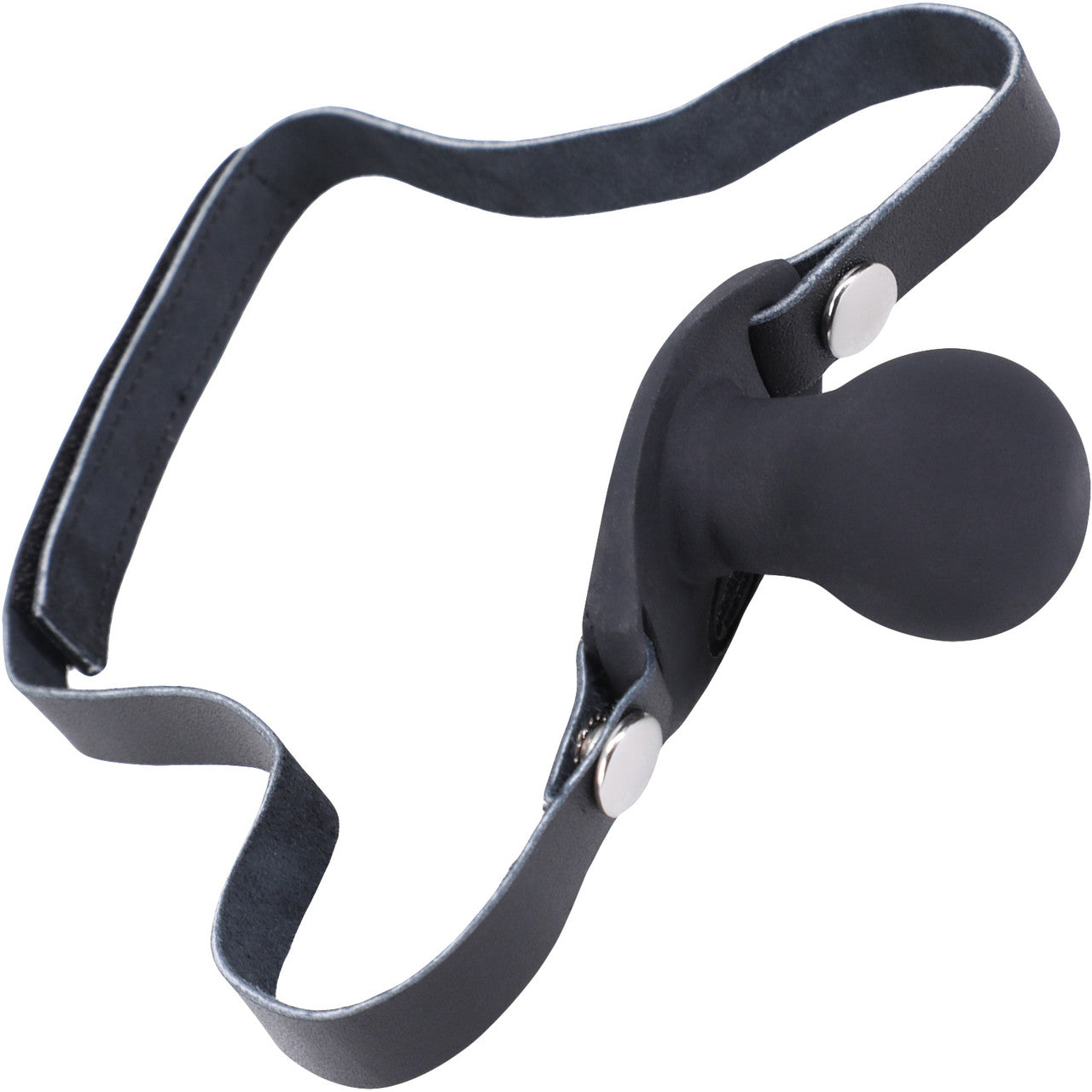 Silicone Beginner Ball Gag By Tantus - Onyx