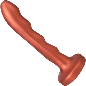 Charmer Silicone Dildo By Tantus - Copper