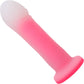 The Duchess Dual Density O2 Vibrating Silicone Dildo By Tantus - Rose Quartz