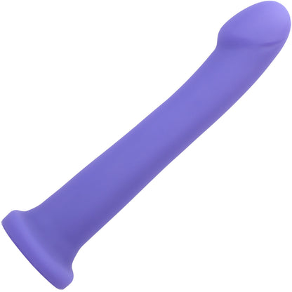 Hook Extra Long Silicone G-Spot, P-Spot Dildo By Tantus - Twilight