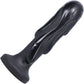 Magma Silicone 7" Dildo By Tantus - Onyx