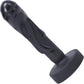 Mini Magma Silicone 5" Dildo By Tantus - Onyx