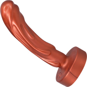 Mini Magma Silicone 5" Dildo By Tantus - Copper