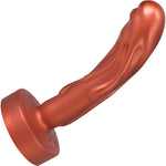 Mini Magma Silicone 5" Dildo By Tantus - Copper