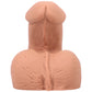 On The Go Silicone Packer By Tantus - Caramel