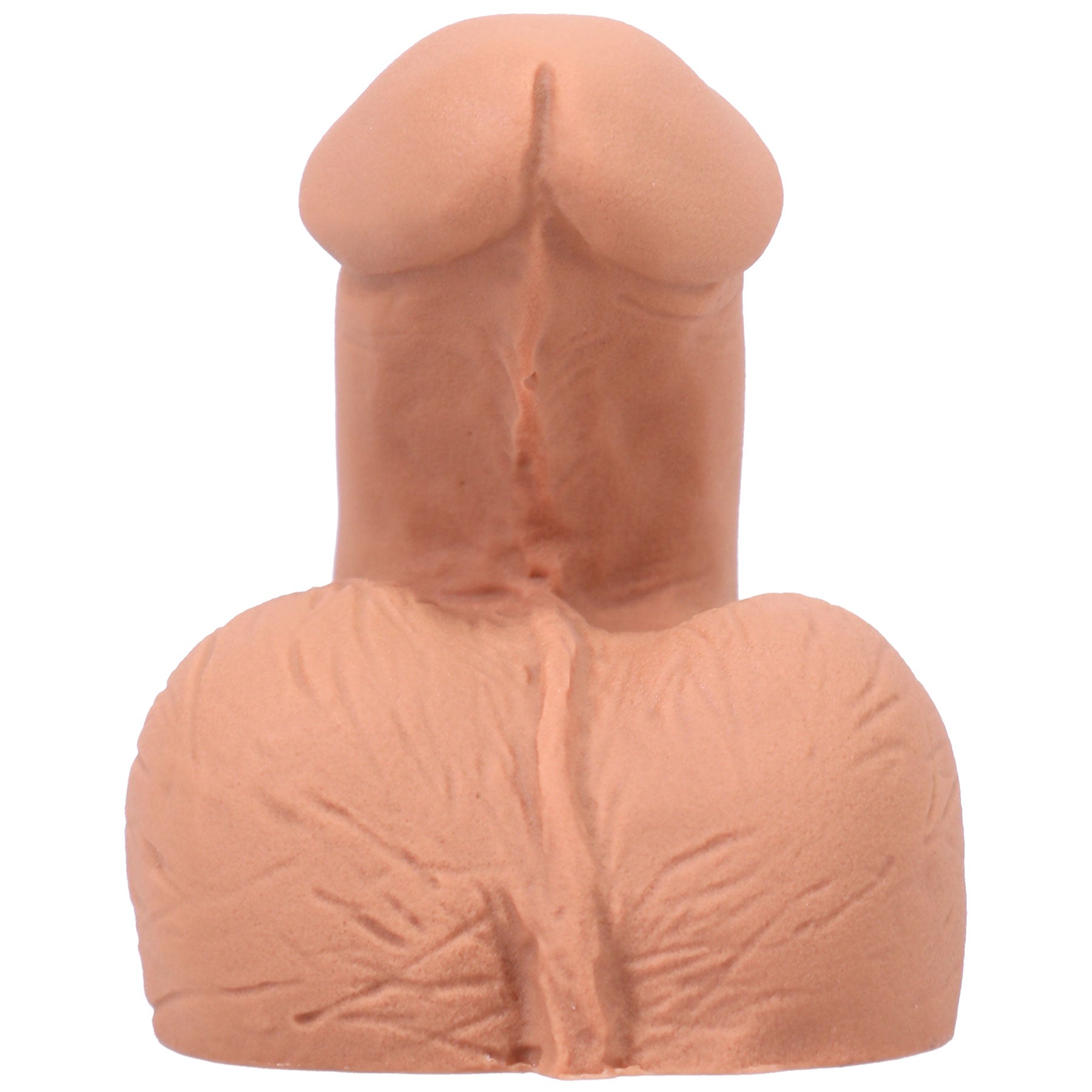 On The Go Silicone Packer By Tantus - Caramel