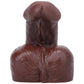 On The Go Silicone Packer By Tantus - Chocolate
