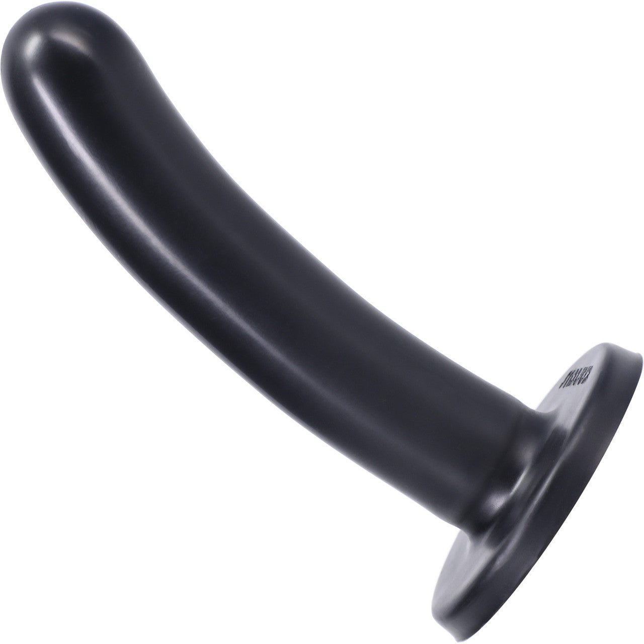 Silk Silicone Dildo By Tantus - Medium, Onyx