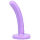 Silk Small Silicone Dildo By Tantus - Lavender