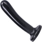 Silk Silicone Dildo By Tantus - Large, Onyx