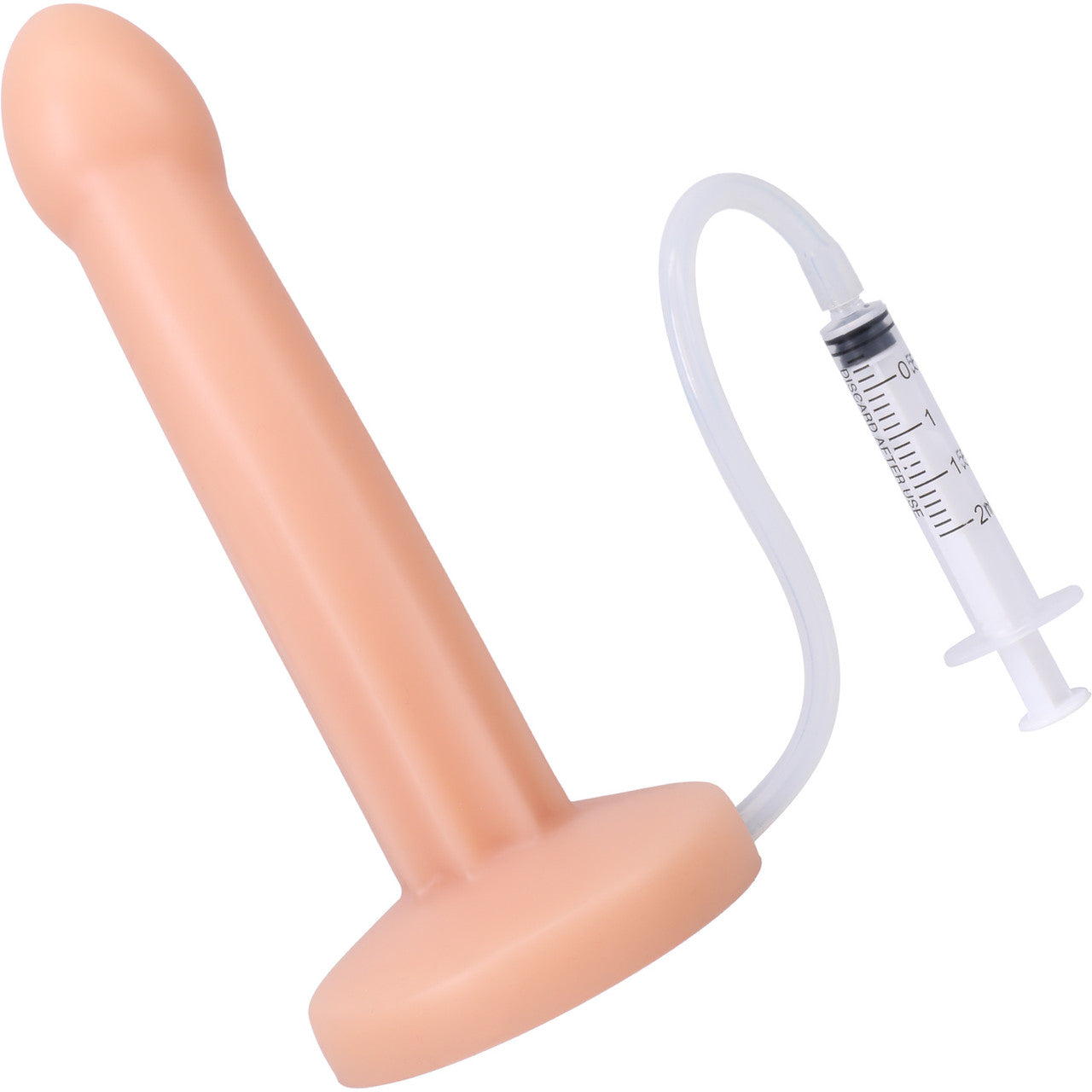 POP Squirting Harness Compatible Silicone Dildo - Vanilla