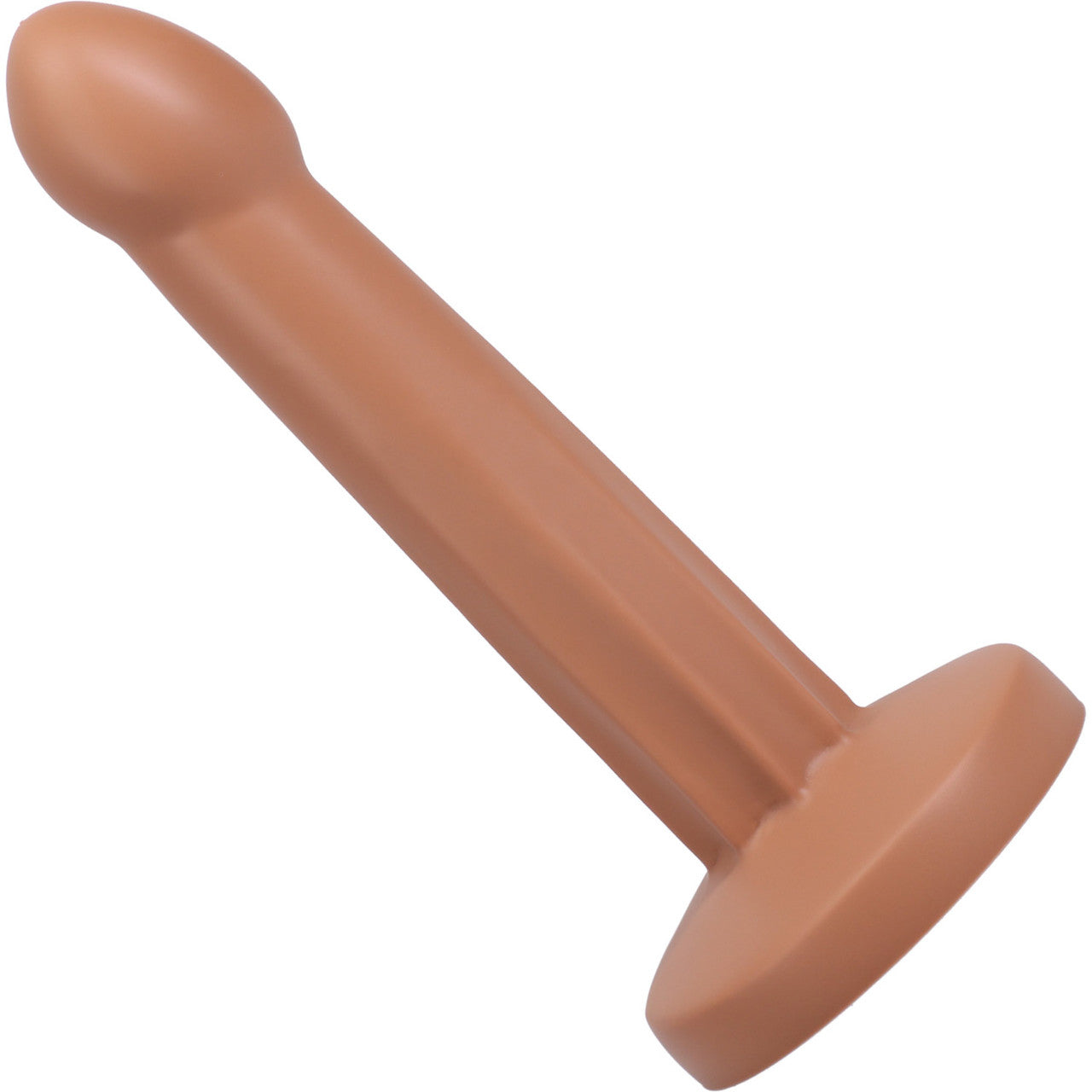 POP Squirting Harness Compatible Silicone Dildo - Caramel