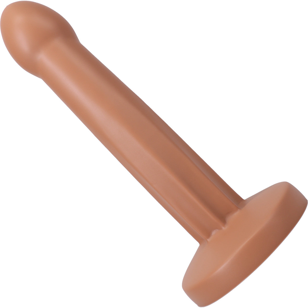 POP Squirting Harness Compatible Silicone Dildo - Caramel