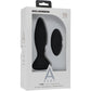 A-Play Experienced Vibrating Rechargeable Silicone Anal Plug With Remote - Black