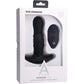 A-Play Expander Vibrating & Expanding Rechargeable Silicone Anal Plug With Remote By Doc Johnson - Black