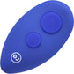 A-Play Expander Vibrating & Expanding Silicone Anal Plug With Remote By Doc Johnson - Blue