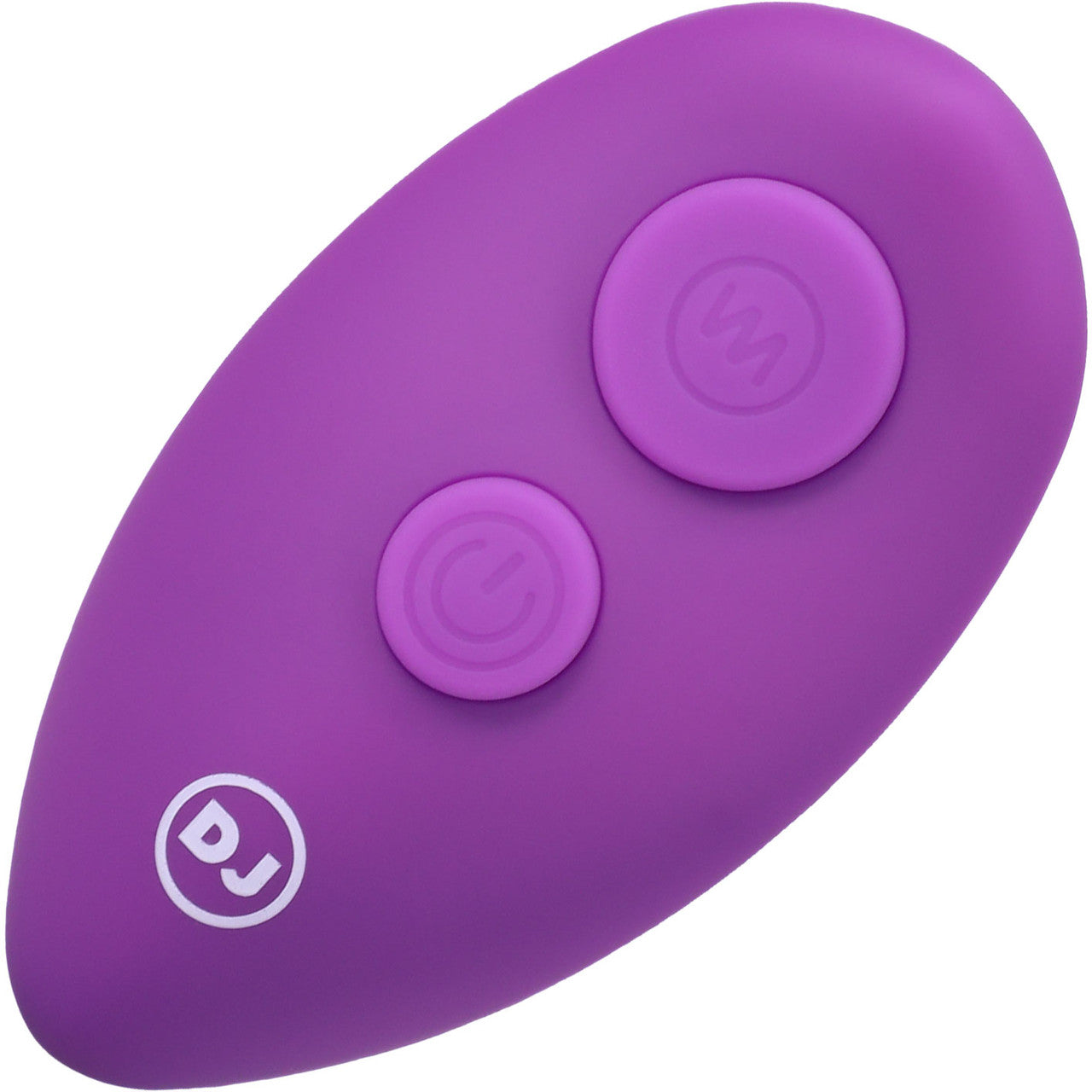 A-Play Beaded Vibrating Silicone Rechargeable Anal Plug With Remote By Doc Johnson - Purple