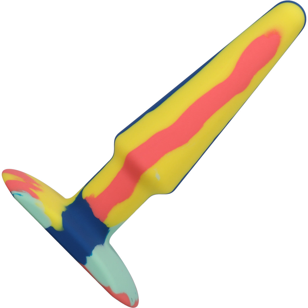 A-Play Groovy Silicone 5" Anal Plug By Doc Johnson - Sunrise